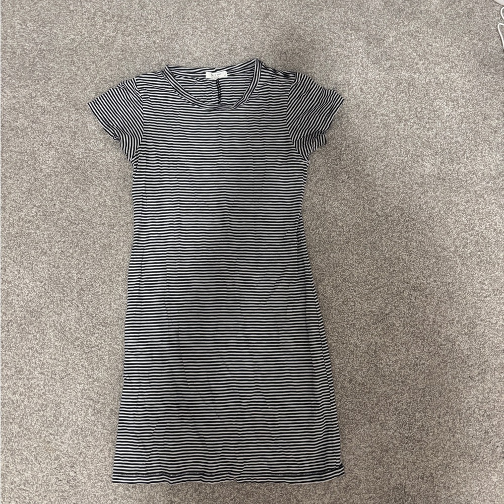 Rag & Bone Striped T Shirt Dress